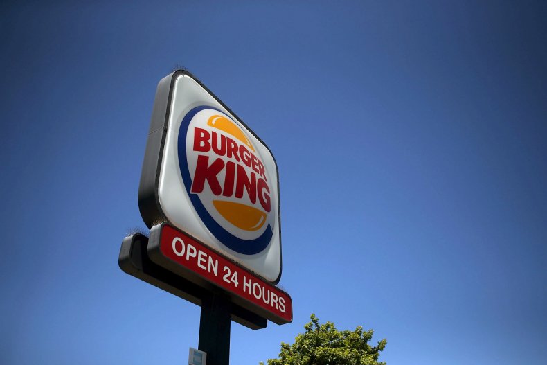 burger king sign