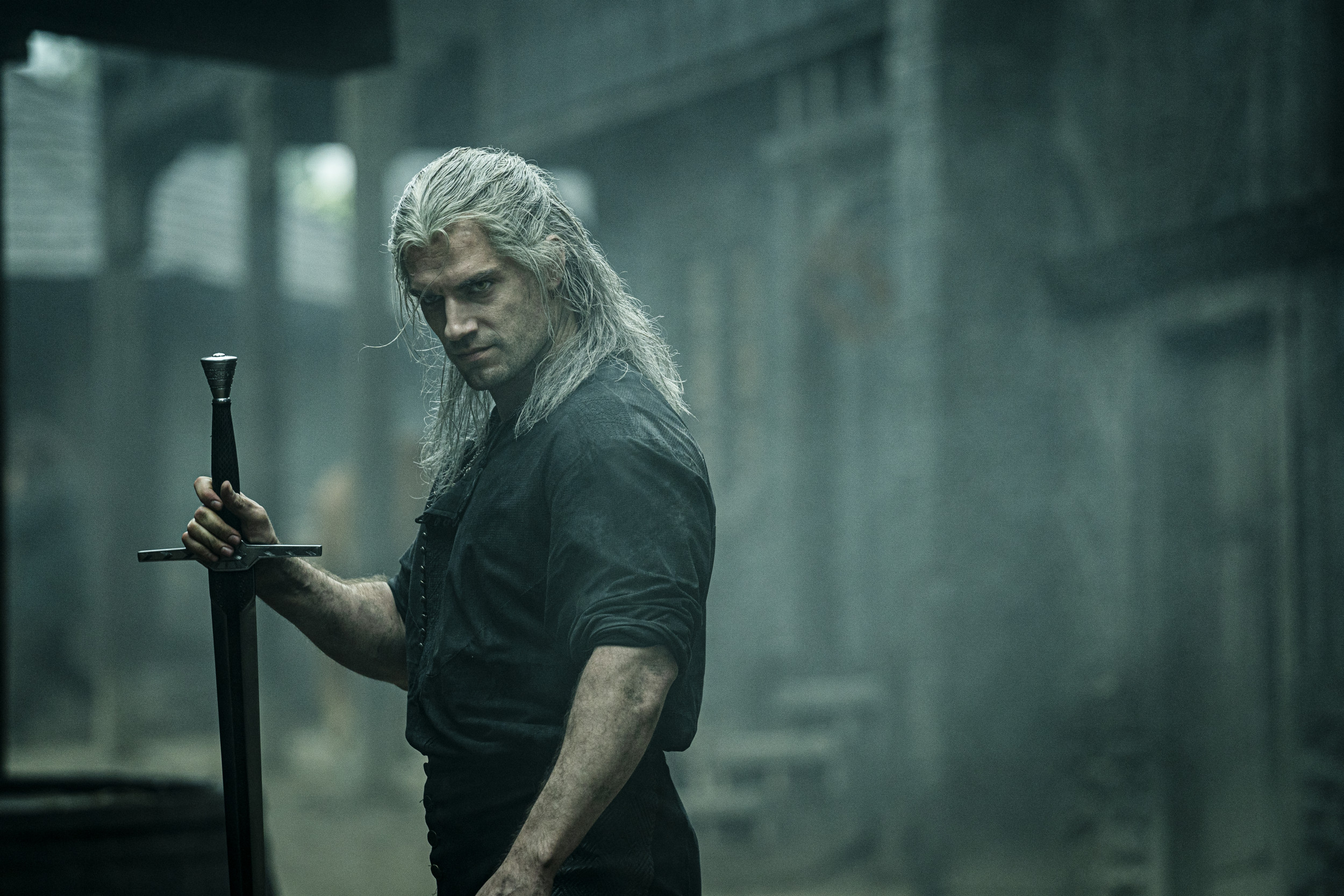 The Witcher cast - Henry Cavill, Myanna Buring, Freya Allan and Anya  Chalotra in the Netflix drama