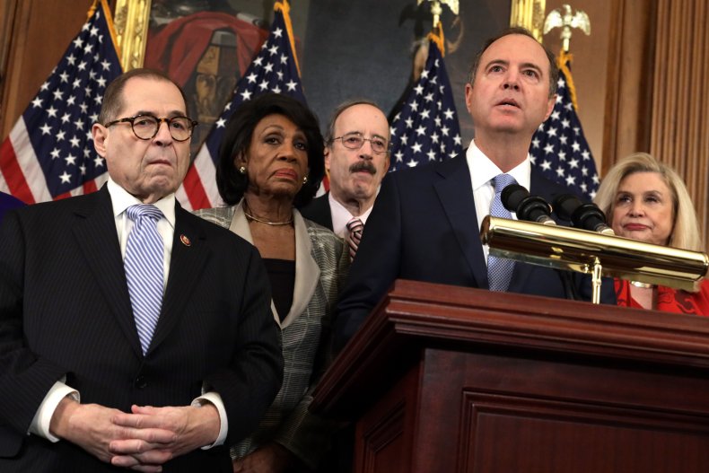 Adam Schiff and Democratic leaders