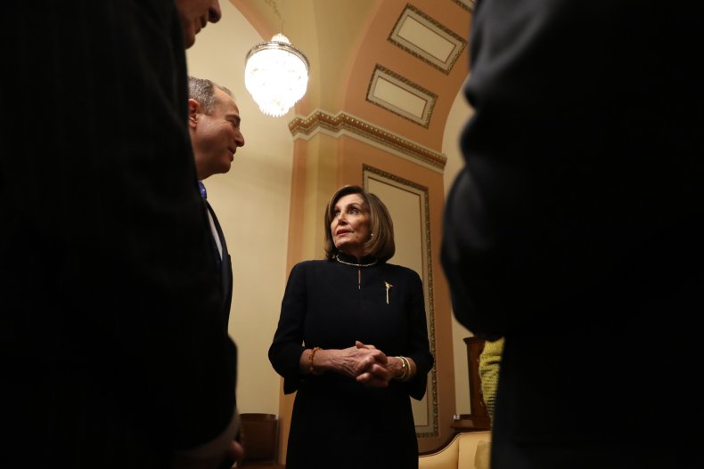 Nancy Pelosi impeach Donald Trump