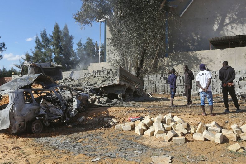 libya, airstrike, tripoli, military, attack