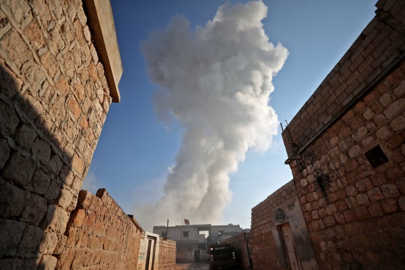 syria, russia, military, air, strike, idlib