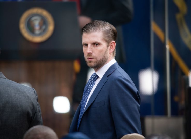 Eric Trump at Veterans Day Parade Eric Trump at Veterans Day Parade