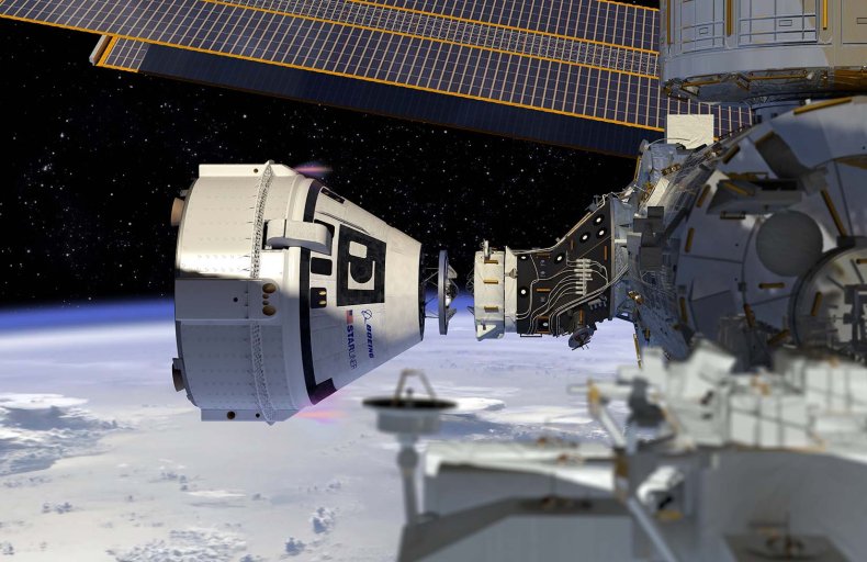 Boeing CST-100 Starliner artist rendering