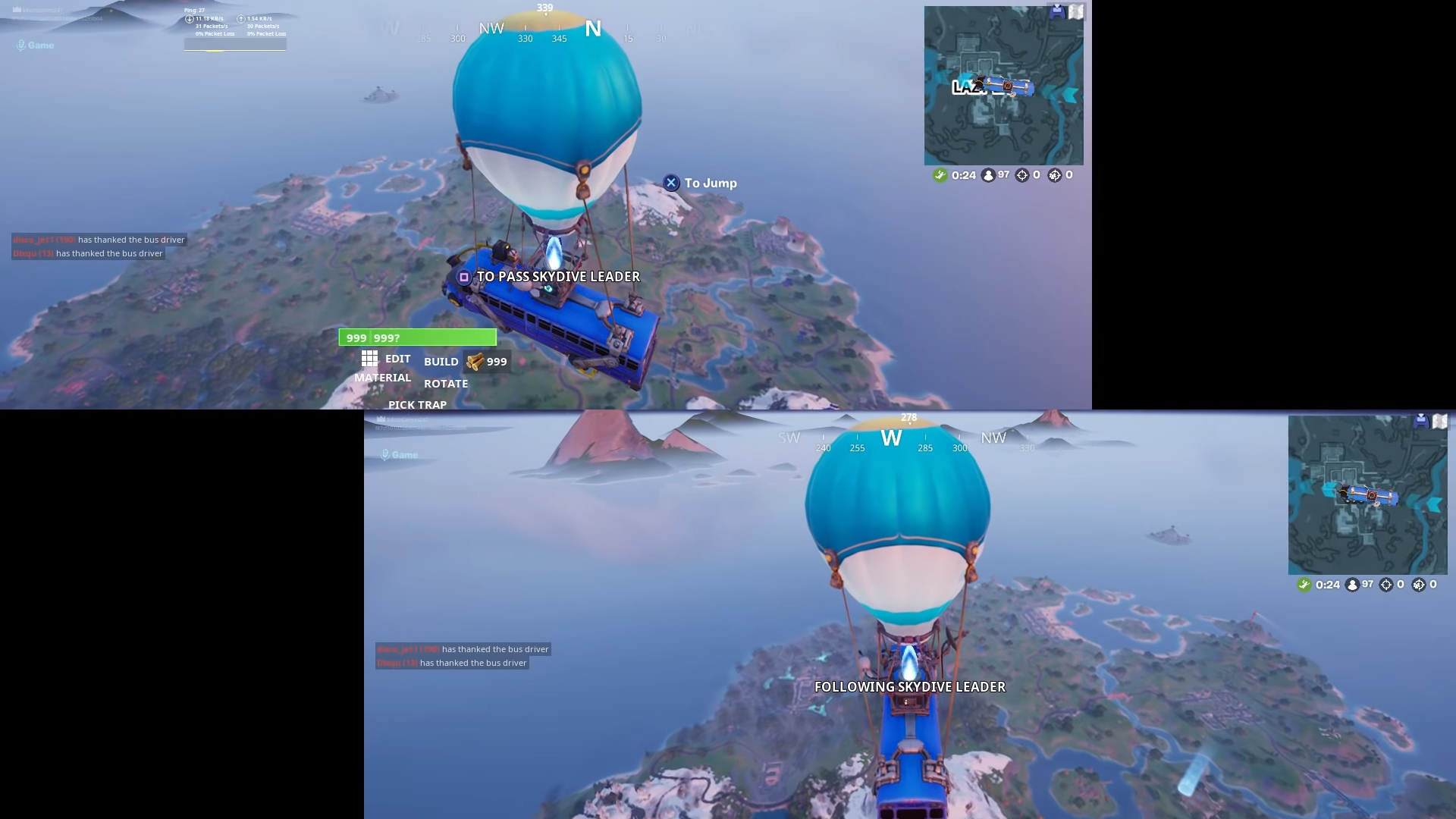 split screen fortnite playstation 4