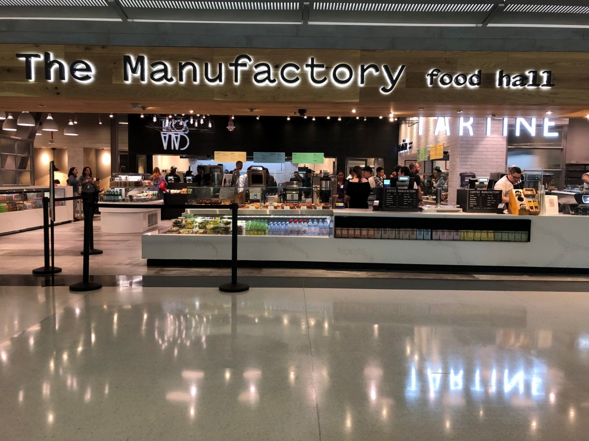Manufactory Food Hall San Francisco Airport