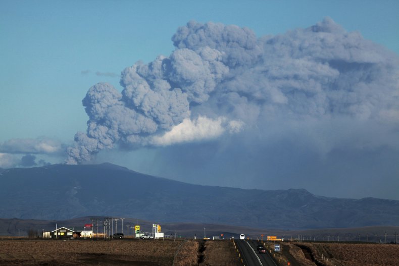 Iceland volcano eruption