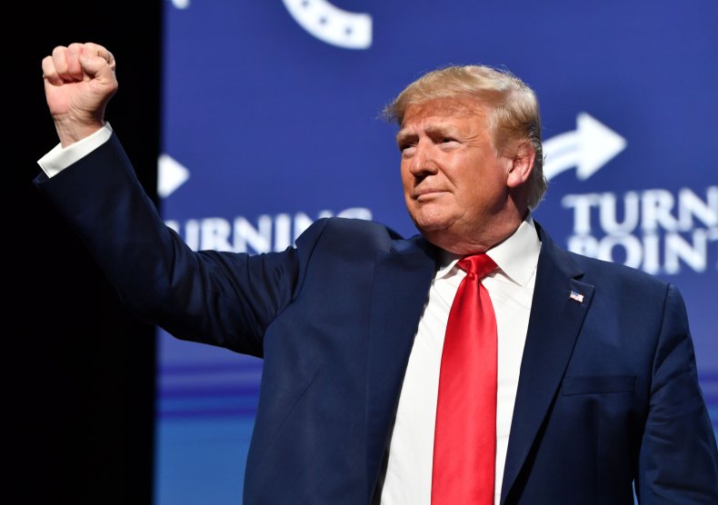 Donald Trump, respect, dictators, Turning Point USA