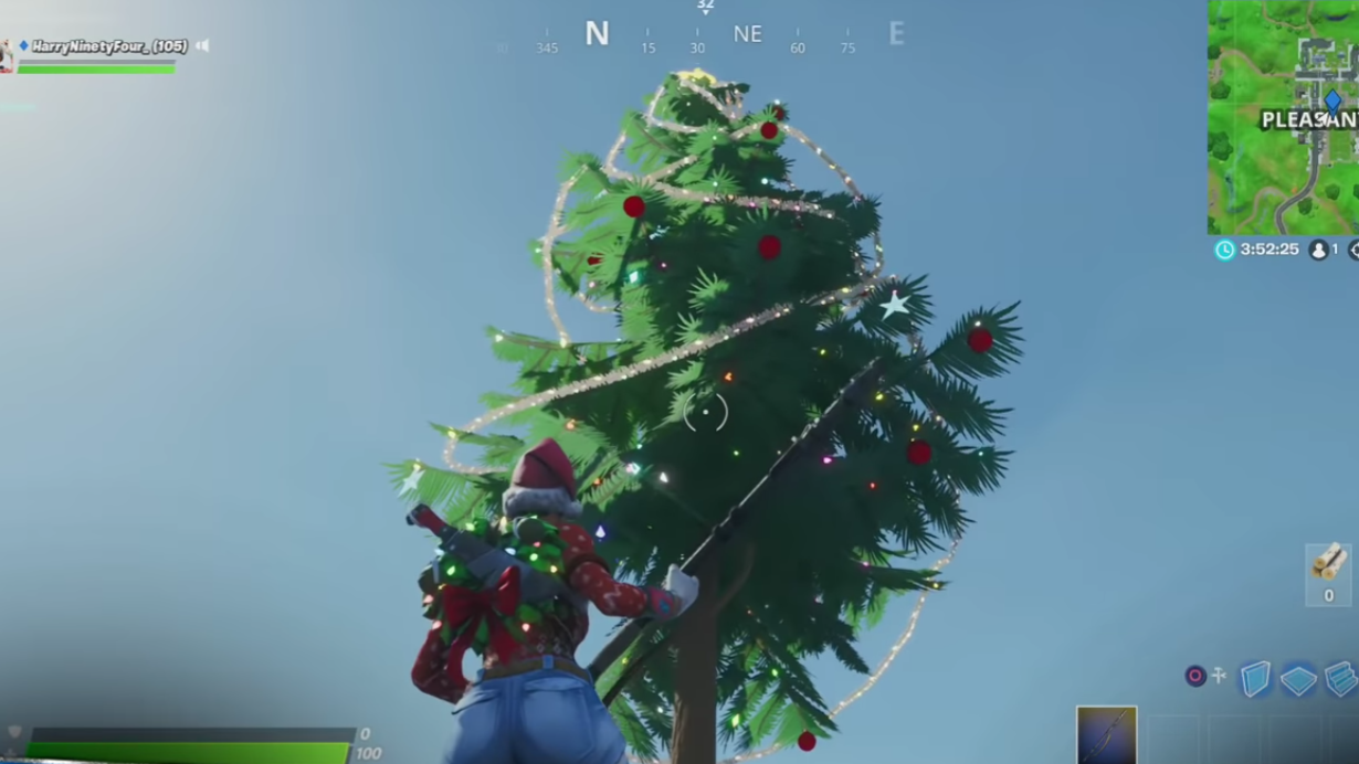 Fortnite' Winterfest Challenges - Dance At Holiday Trees In Different Locations