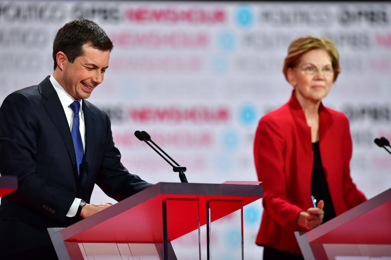 Warren, Buttigieg Spar in Sixth Democratic Debate