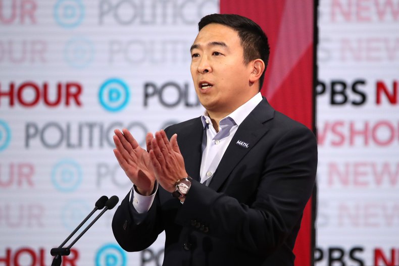 andrew yang trickle-up economy