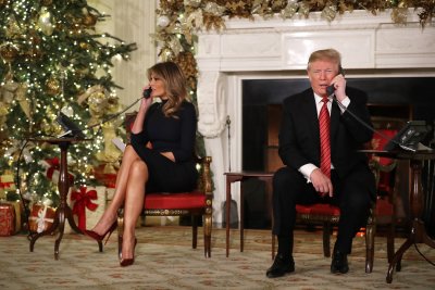 donald trump melania white house christmas eve donald trump melania white house christmas eve