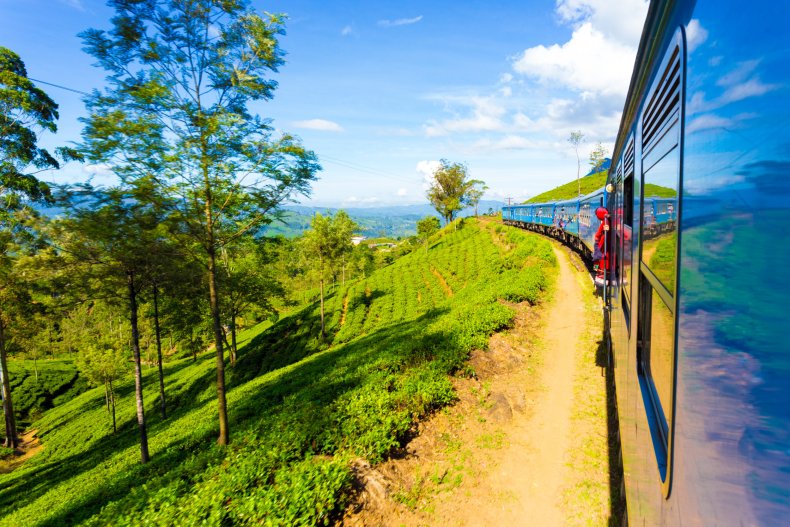 Train in Sri Lanka