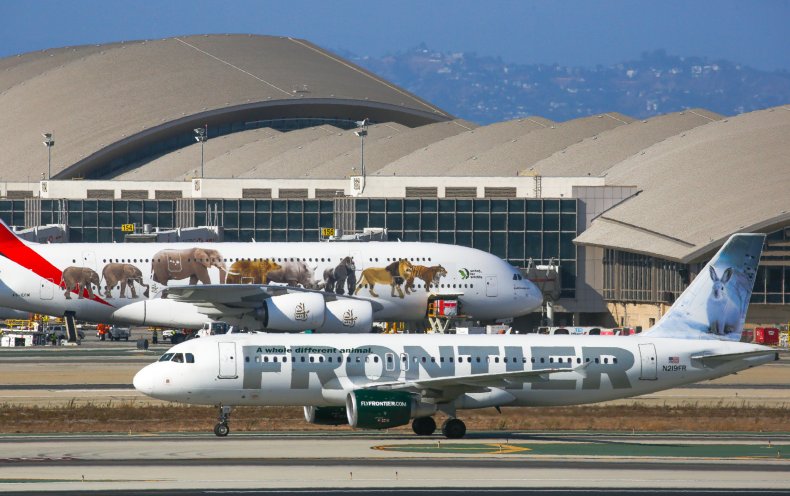 Frontier airplane