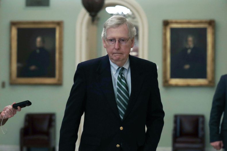Senate Majority Leader Mitch McConnell