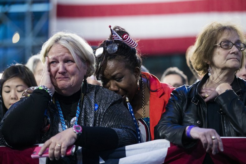Clinton's 2016 Loss Shakes Supporters 