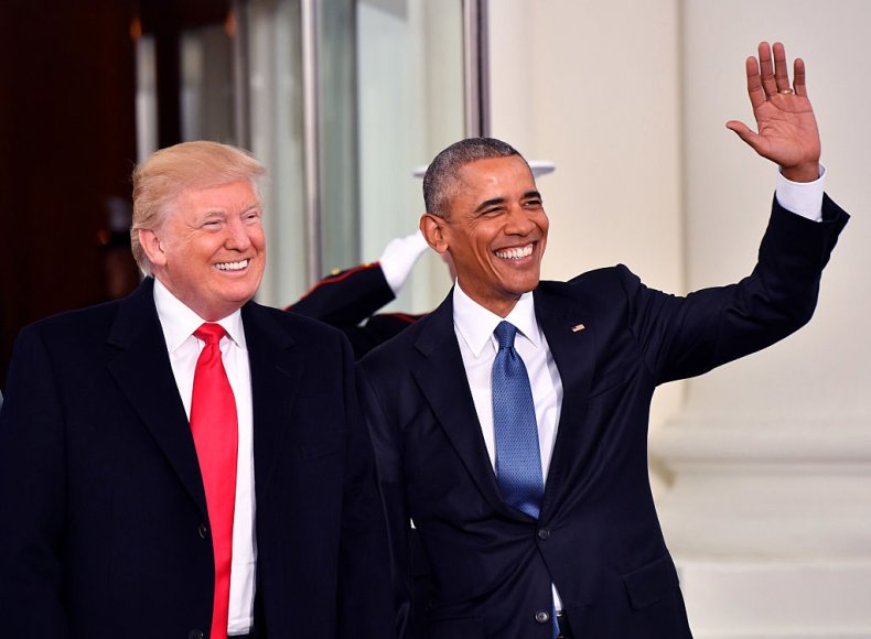Donald Trump and Barack Obama Donald Trump and Barack Obama
