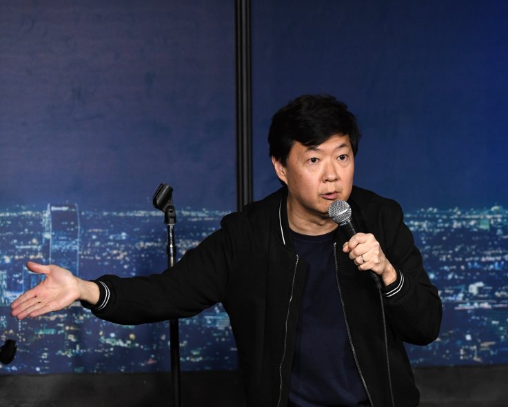 Ken Jeong performing at comedy club Ken Jeong performing at comedy club