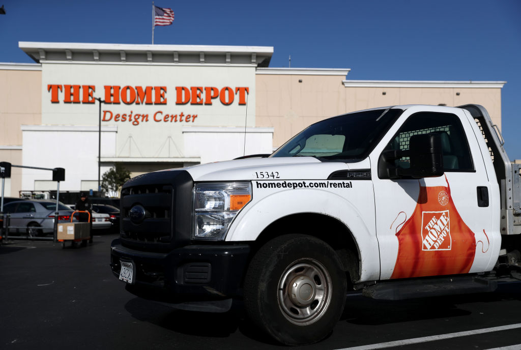 View Home Depot Time update