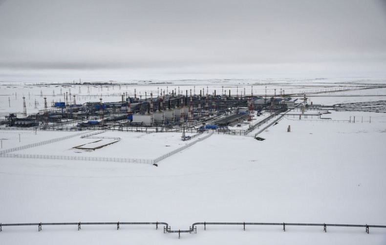 Russian gas field
