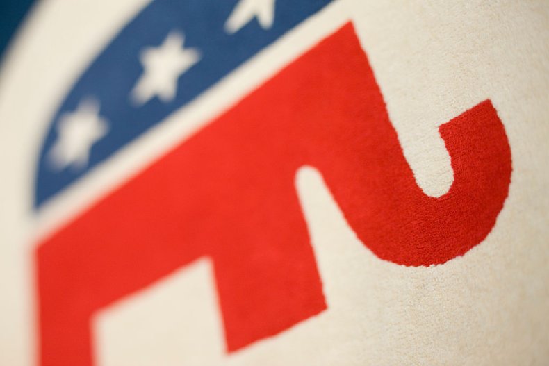 Republican Party Logo on Rug