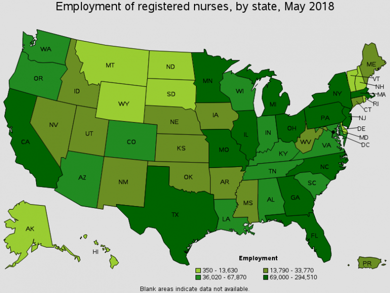 Nurses map 