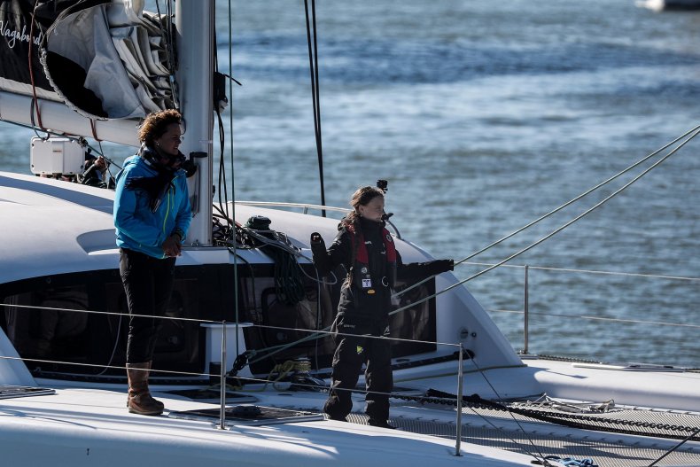 Greta Thunberg Boat