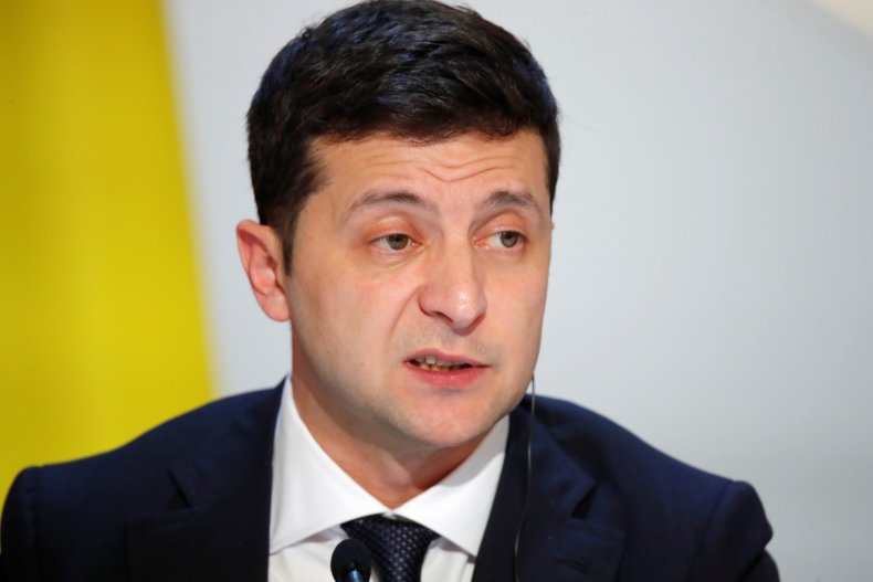 Ukraine's President Volodymyr Zelenskiy