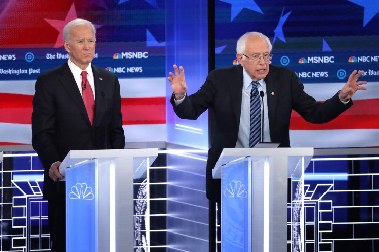 Sanders, Biden Sanders, Biden