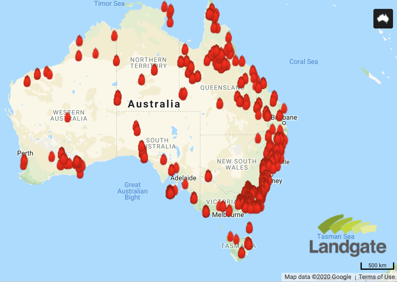 Australia Wildfires  IASbaba