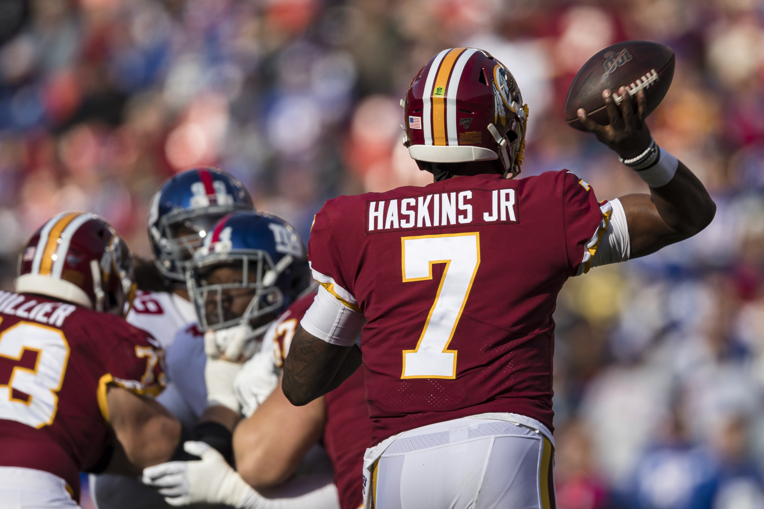 Redskins QB Dwayne Haskins Tells Chase Young 'See You Soon' After He  Declares for NFL Draft