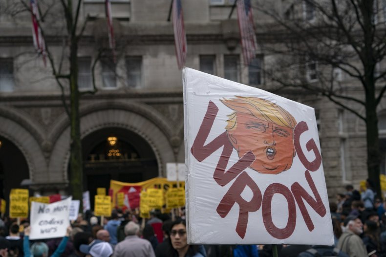 anti-war protest