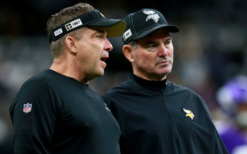 Sean Payton and Mike ZImmer