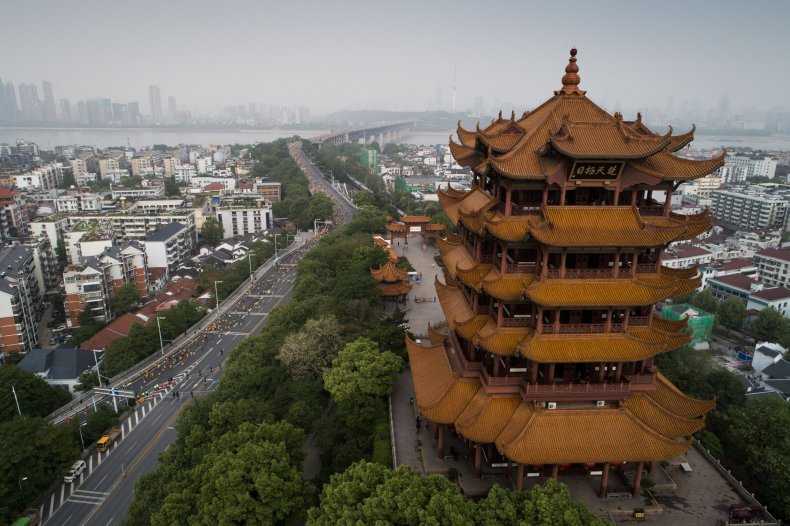 Wuhan, Yellow Crane Tower, Hubei province, china