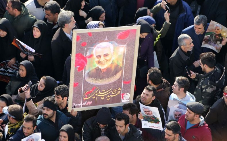 Qassem Soleimani Funeral in Tehran
