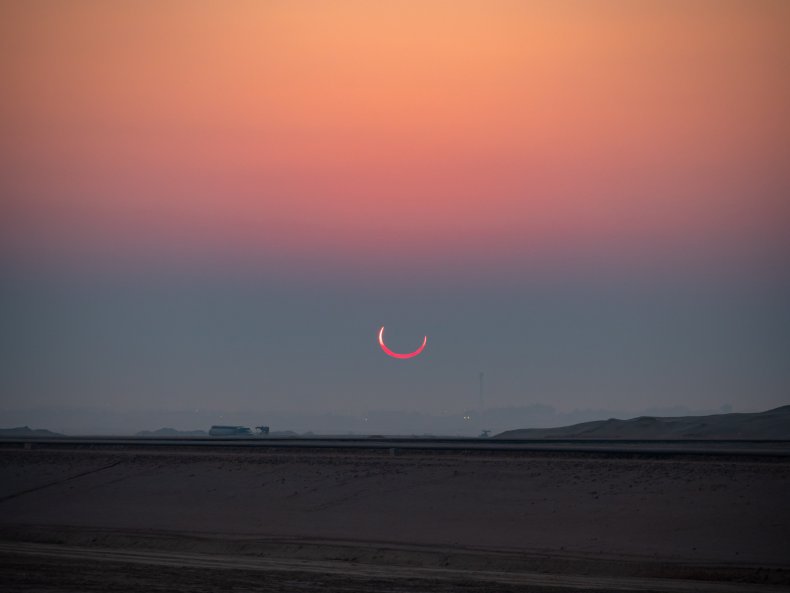 Solar Eclipse Saudi Arabia