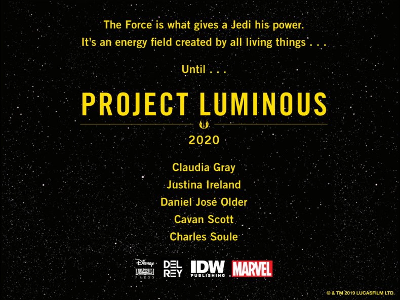 project-luminous-star-wars
