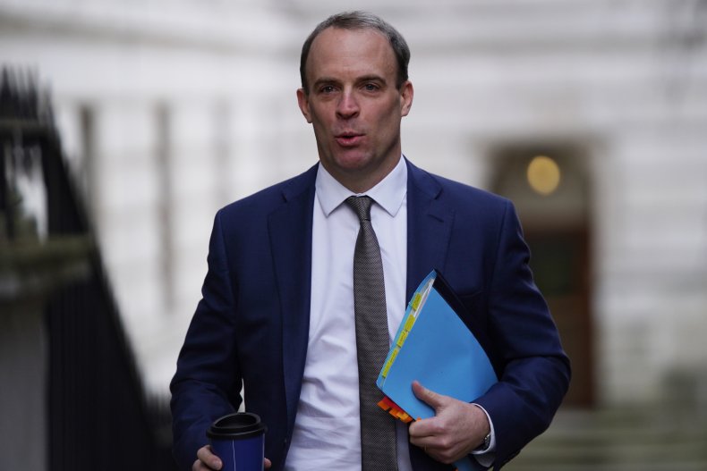 Dominic Raab, UK, Iran, Qassam Soleimani, ISIS Dominic Raab, UK, Iran, Qassam Soleimani, ISIS