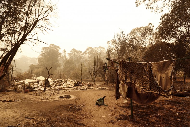 australia wildfire photos