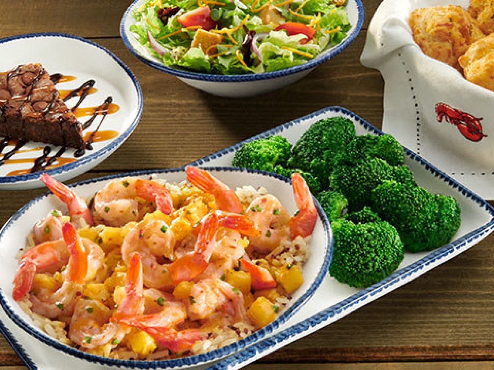 Red Lobster Now Has A 3 Course Shrimp Feast Meal Deal With New Menu Items For 14 99 [ 1200 x 1600 Pixel ]