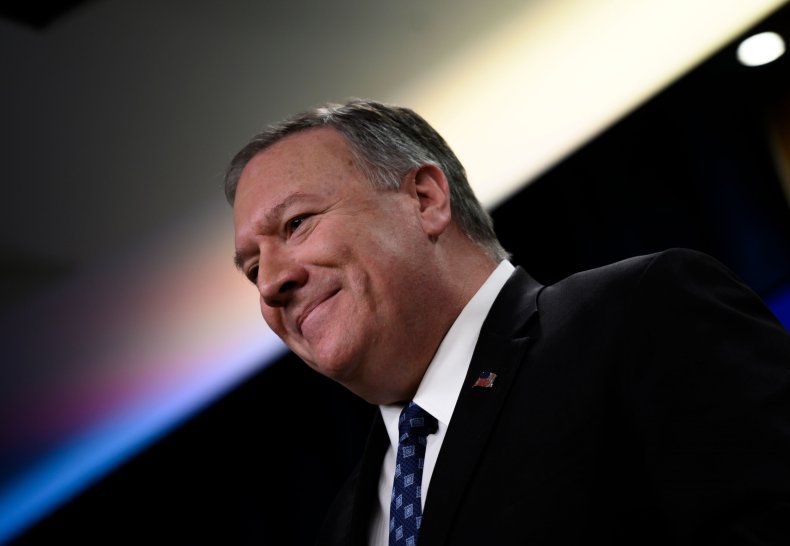 Pompeo Defends Trump's Strike Before Reporters