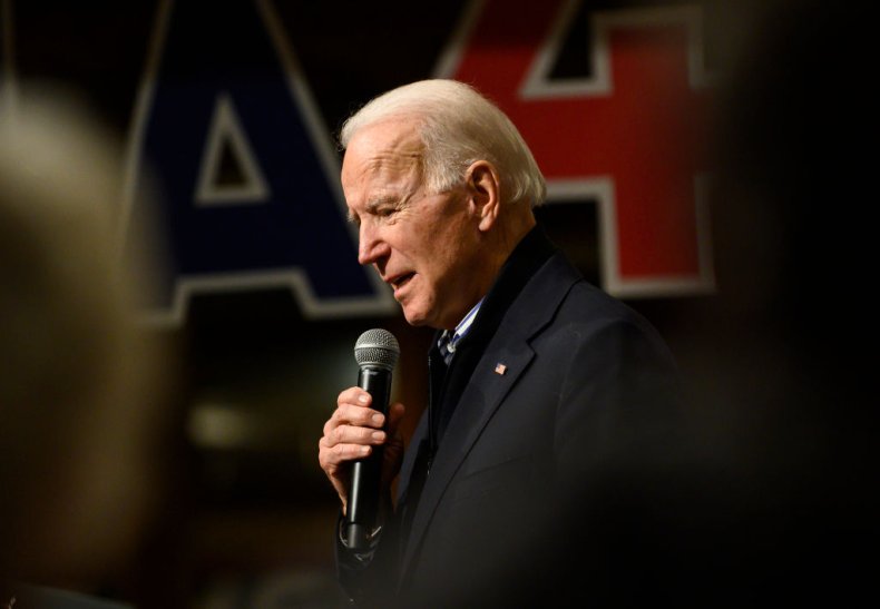 Joe Biden at Iowa Campaign Event