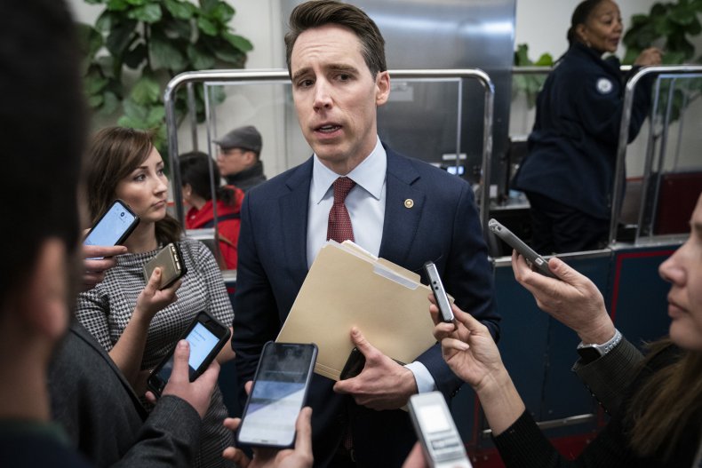 Hawley resolution dismiss impeachment articles