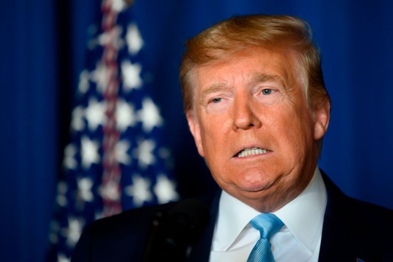 President Donald Trump at Mar-a-Lago