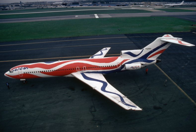 Braniff Airways plane