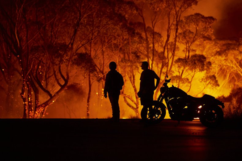 australia wildfire new south wales america 