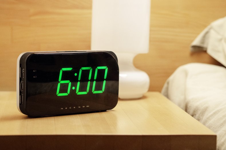 Digital alarm clock