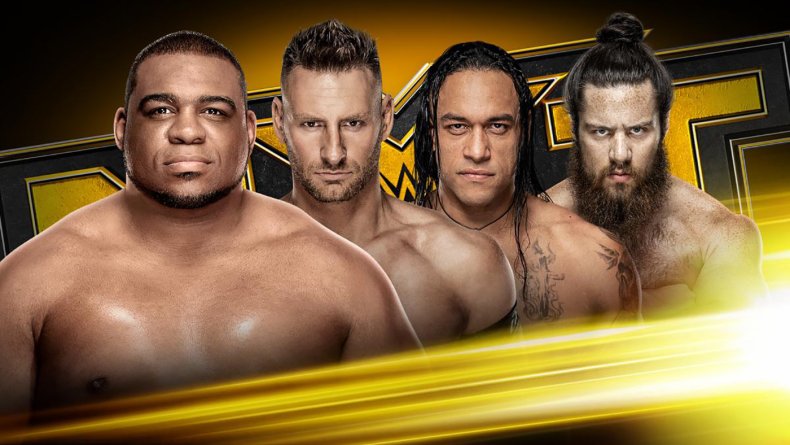 wwe nxt fatal fourway north american title