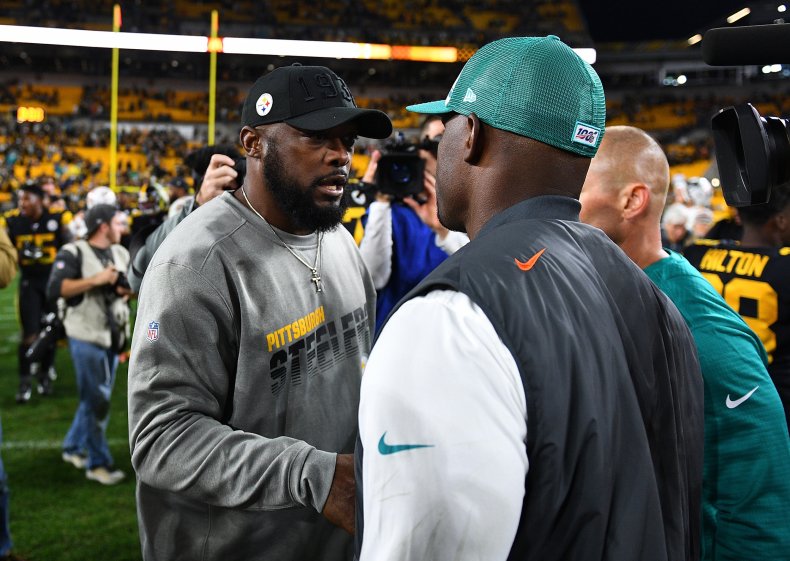 Mike Tomlin, Brian Flores