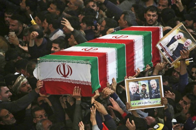 Mourners for Soleimani